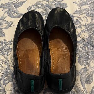 Tieks Navy Leather flats for parts